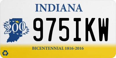 IN license plate 975IKW