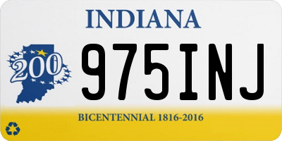 IN license plate 975INJ