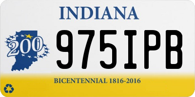 IN license plate 975IPB