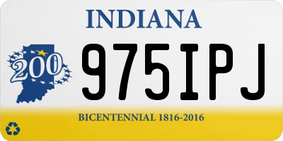 IN license plate 975IPJ