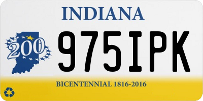 IN license plate 975IPK