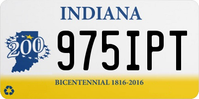 IN license plate 975IPT
