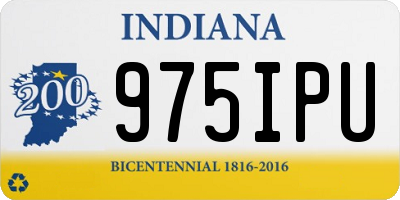 IN license plate 975IPU