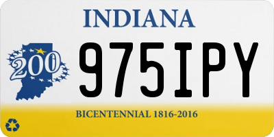 IN license plate 975IPY
