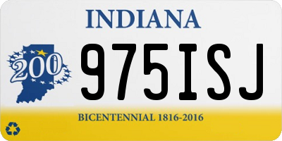 IN license plate 975ISJ