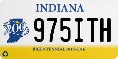 IN license plate 975ITH