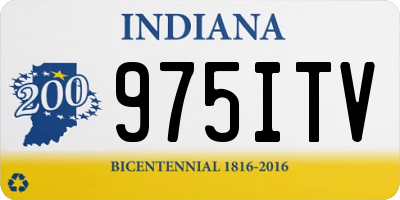 IN license plate 975ITV