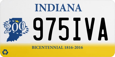 IN license plate 975IVA