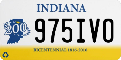 IN license plate 975IVO