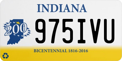 IN license plate 975IVU
