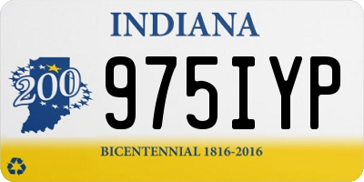 IN license plate 975IYP