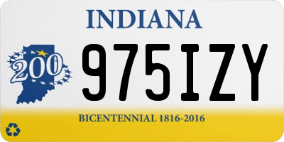 IN license plate 975IZY