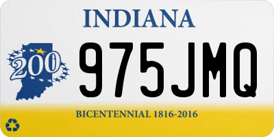 IN license plate 975JMQ