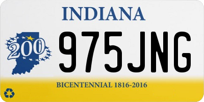 IN license plate 975JNG