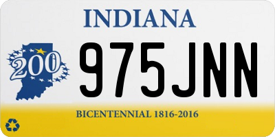 IN license plate 975JNN