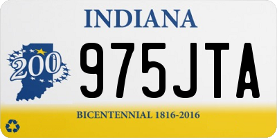 IN license plate 975JTA