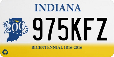 IN license plate 975KFZ
