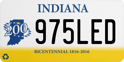 IN license plate 975LED