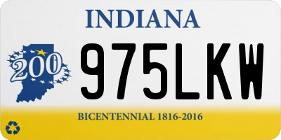IN license plate 975LKW