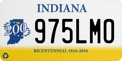 IN license plate 975LMO