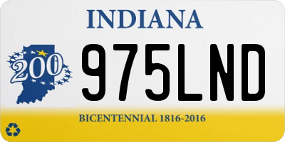 IN license plate 975LND