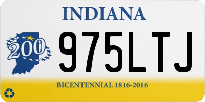 IN license plate 975LTJ