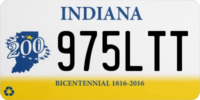 IN license plate 975LTT