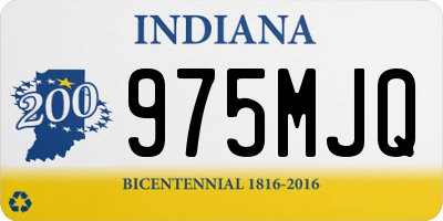 IN license plate 975MJQ