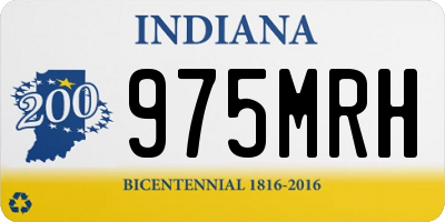 IN license plate 975MRH