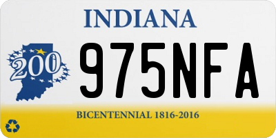 IN license plate 975NFA