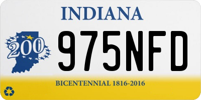 IN license plate 975NFD