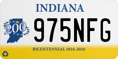 IN license plate 975NFG