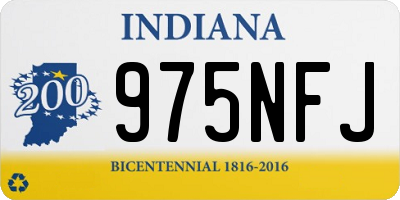 IN license plate 975NFJ