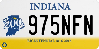 IN license plate 975NFN