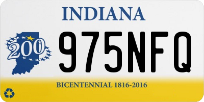 IN license plate 975NFQ