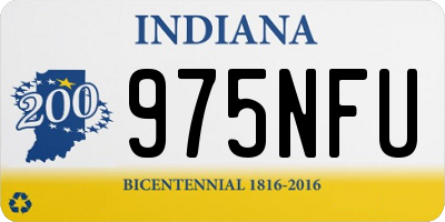IN license plate 975NFU