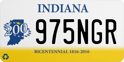 IN license plate 975NGR