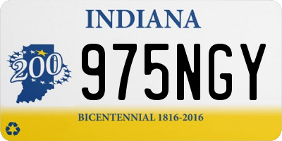 IN license plate 975NGY