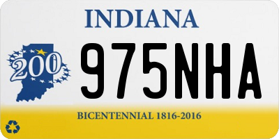 IN license plate 975NHA