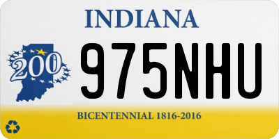 IN license plate 975NHU