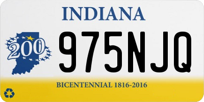 IN license plate 975NJQ