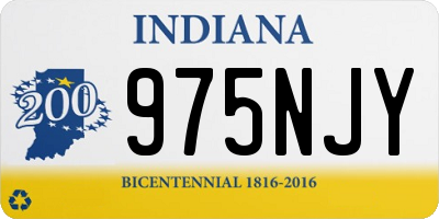 IN license plate 975NJY
