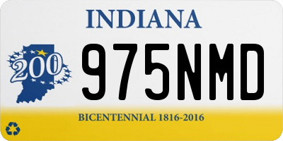 IN license plate 975NMD