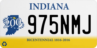 IN license plate 975NMJ