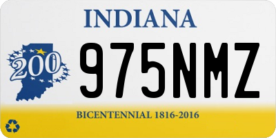 IN license plate 975NMZ