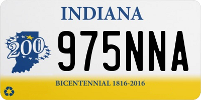 IN license plate 975NNA