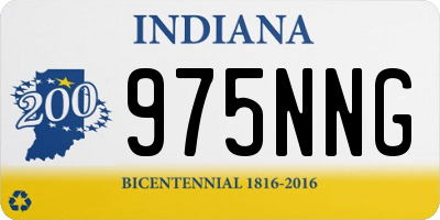 IN license plate 975NNG