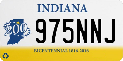 IN license plate 975NNJ