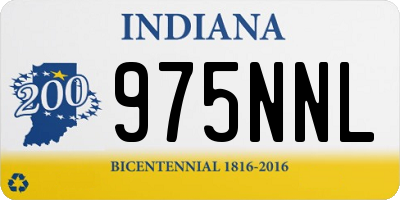 IN license plate 975NNL