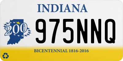 IN license plate 975NNQ